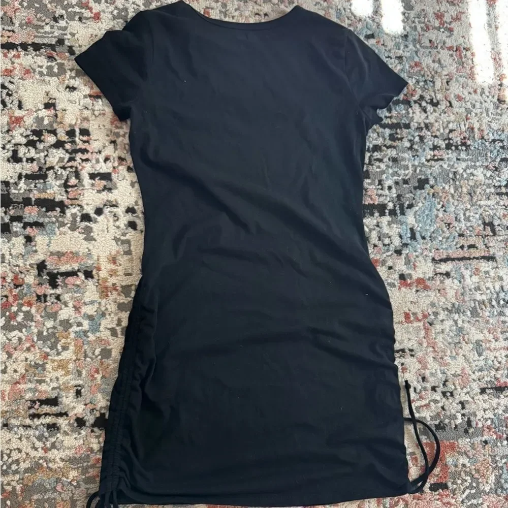 Wild Fable Black Short Sleeve Dress